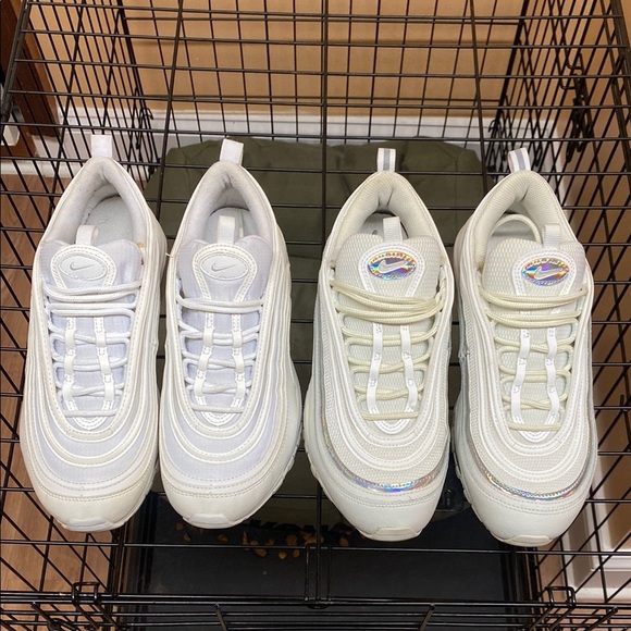 Nike Air Max 97 Triple White Sneaker Bundle - Picture 5 of 13